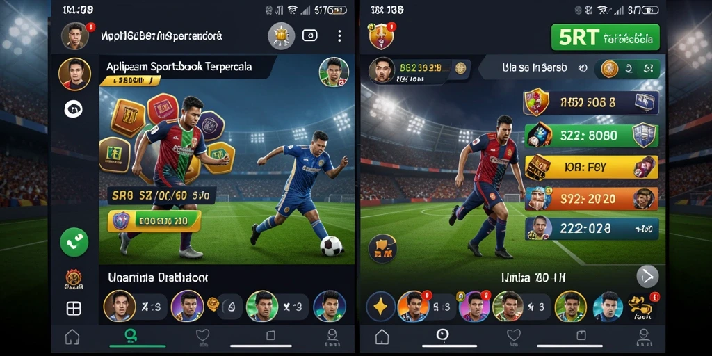 Tampilan gameplay Sportsbook yang menarik dan interaktif.