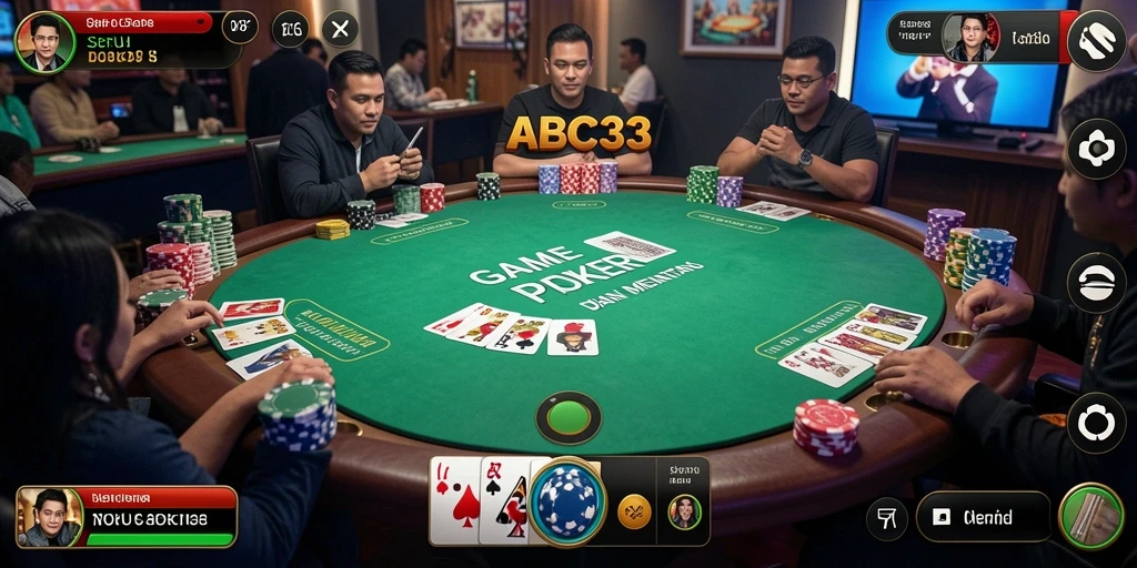 Gameplay seru di ABC33 dengan variasi poker menarik.