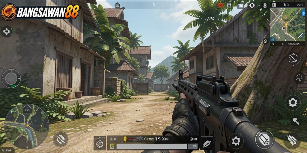 Tampilan gameplay BANGSAWAN88 yang mendebarkan dan grafis yang menawan.
