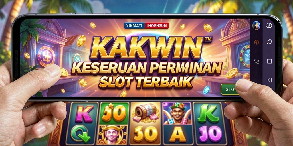 Screenshot KAKWIN menunjukkan pengalaman bermain Slot yang mendebarkan.