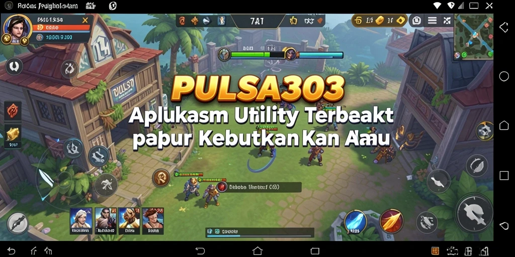 Tampilan antarmuka utama PULSA303 untuk kemudahan penggunaan.
