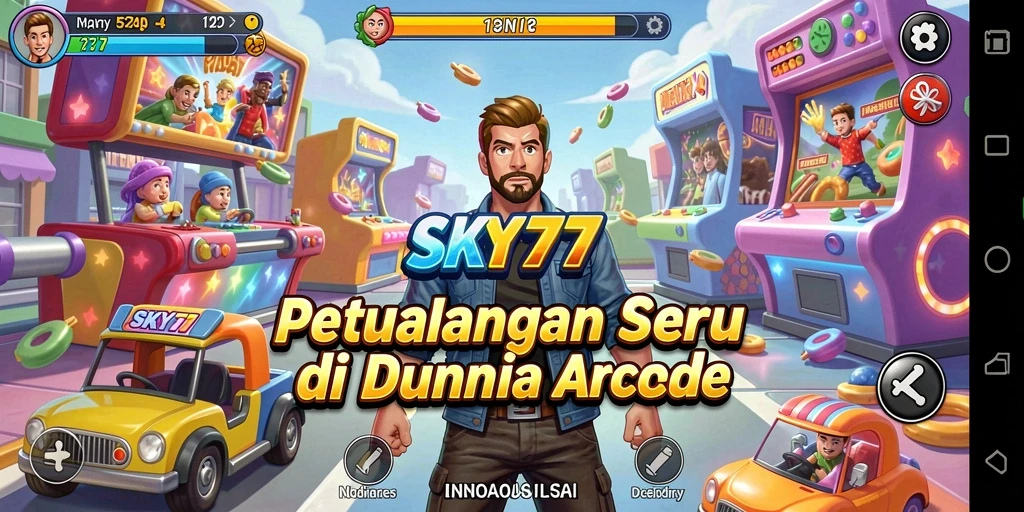 Tampilan gameplay seru di SKY77 dengan aksi cepat dan tantangan menantang.