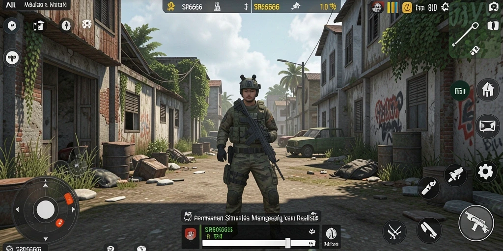 Tampilan gameplay SR6666 yang menarik dan mendalam.